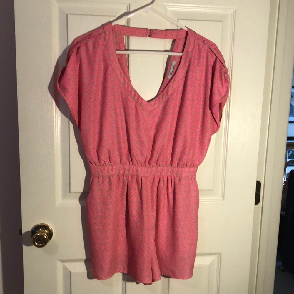 Pink romper